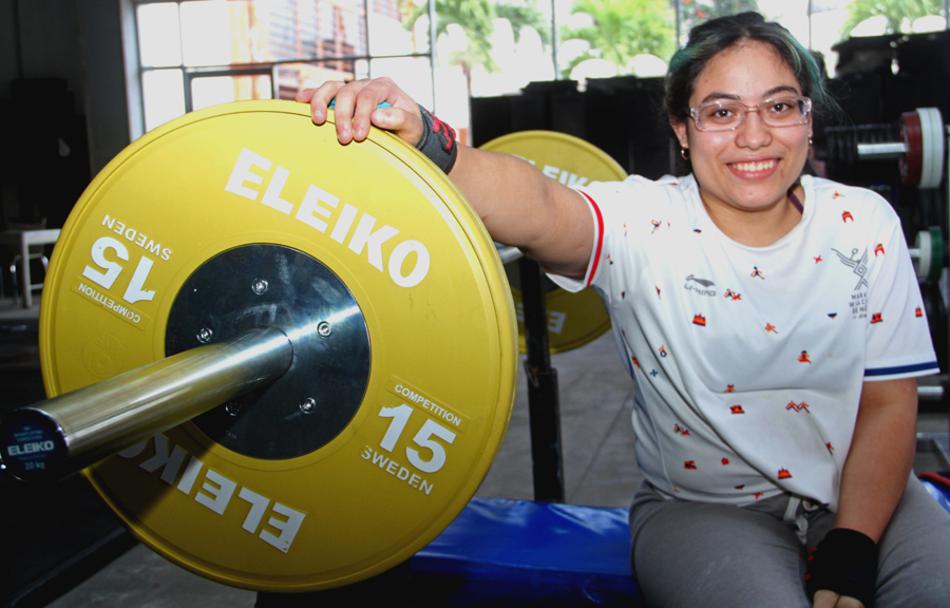 Medallista paralímpica Amalia Pérez, entrena en el Indeporte – Cintalapanecos.com | Noticias